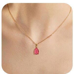 July Birthstone necklace